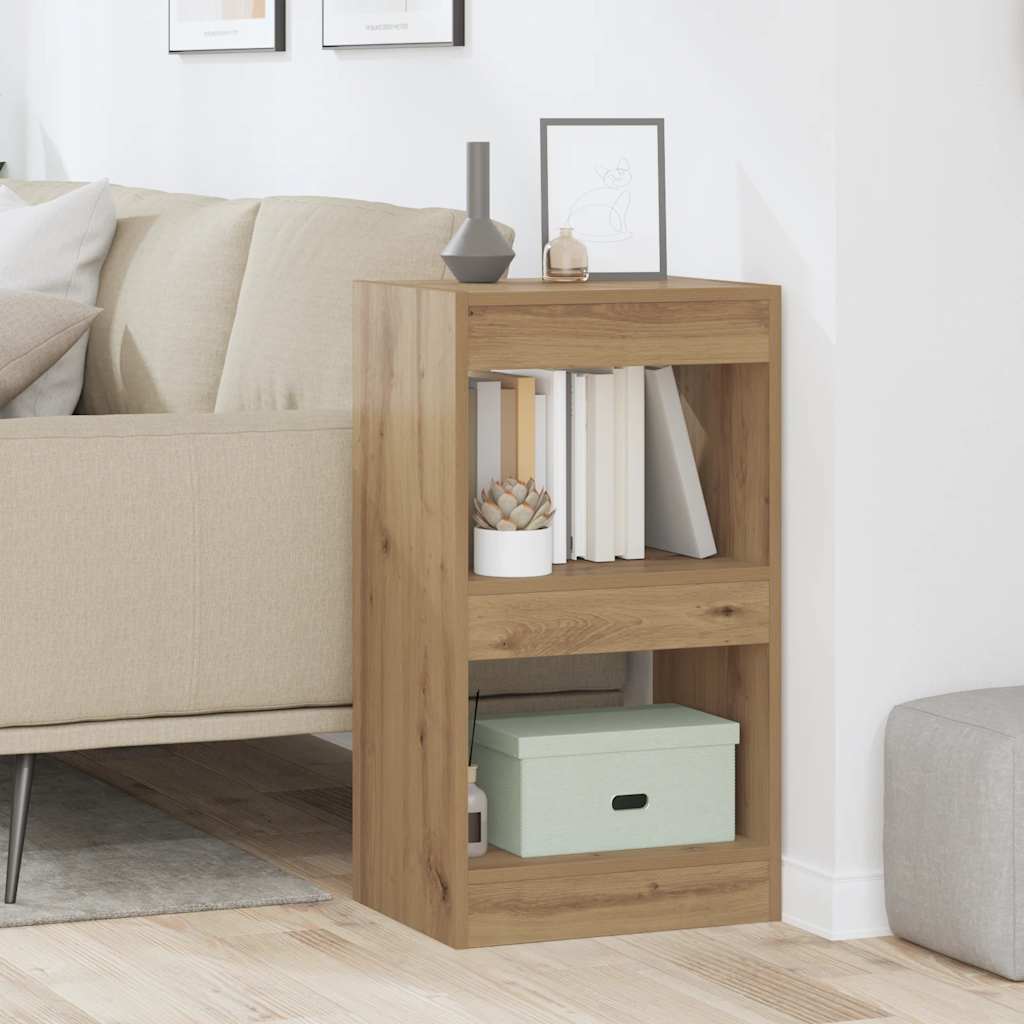 Book Cabinet/Room Divider Artisan Oak 40x30x72 cm