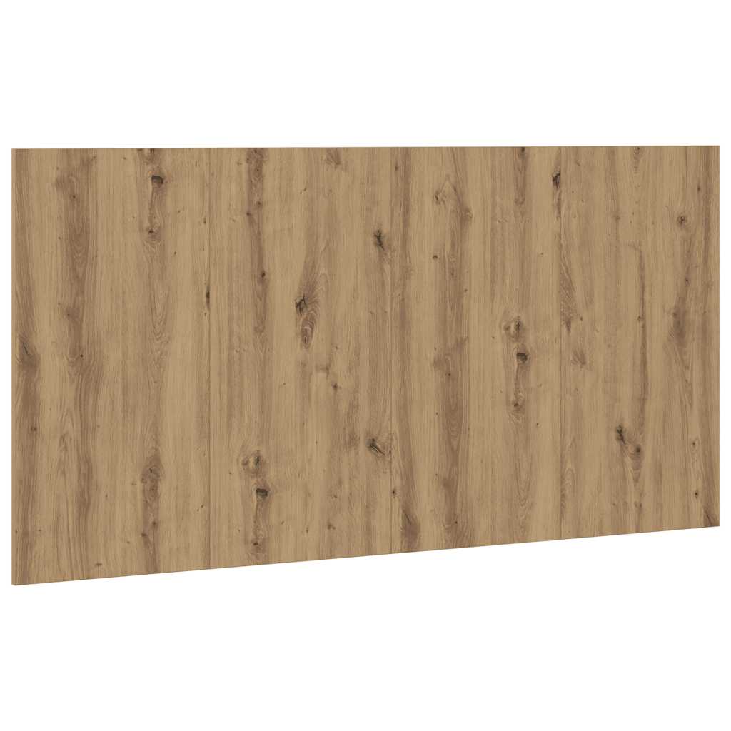 Bed Headboard Artisan Oak 160x1.5x80 cm Engineered Wood