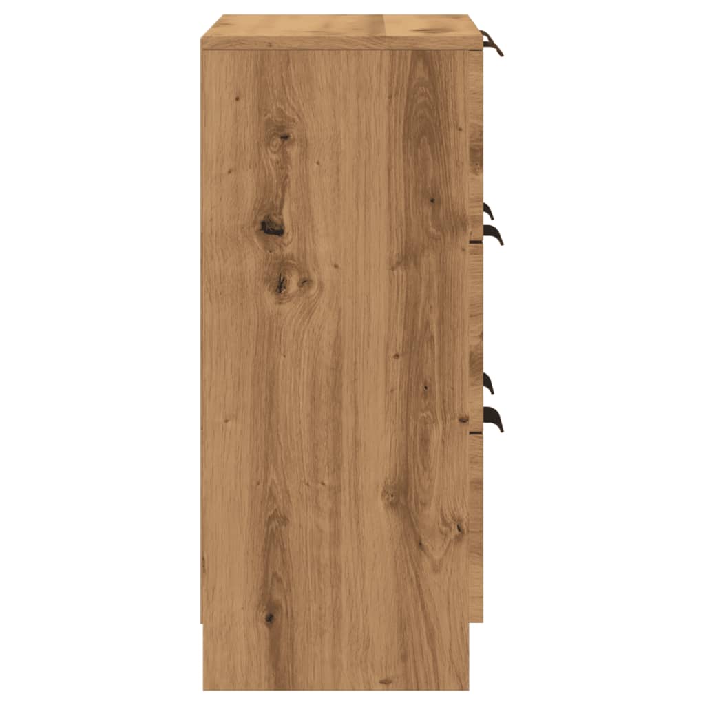 Sideboard Artisan Oak 60x30x70 cm Engineered Wood