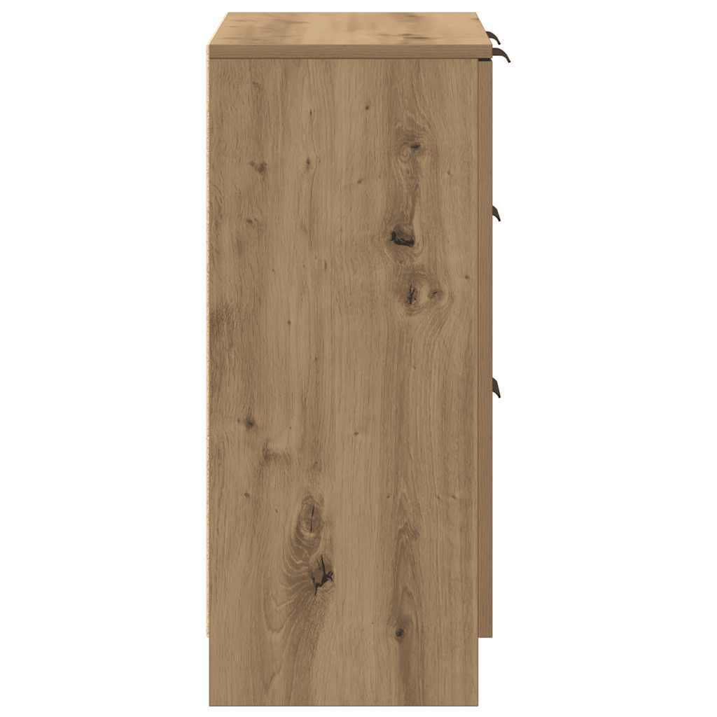 Sideboard Artisan Oak 60x30x70 cm Engineered Wood