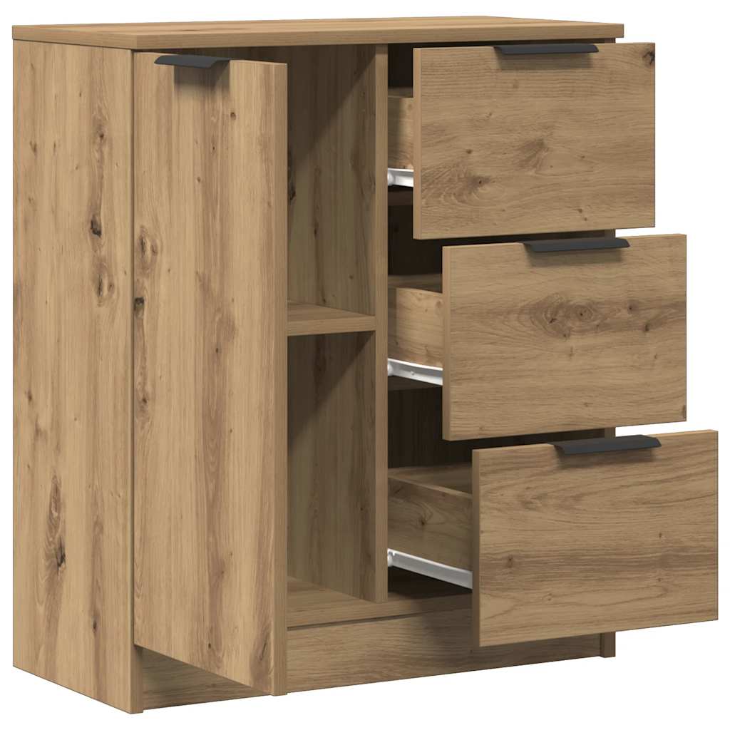 Sideboard Artisan Oak 60x30x70 cm Engineered Wood