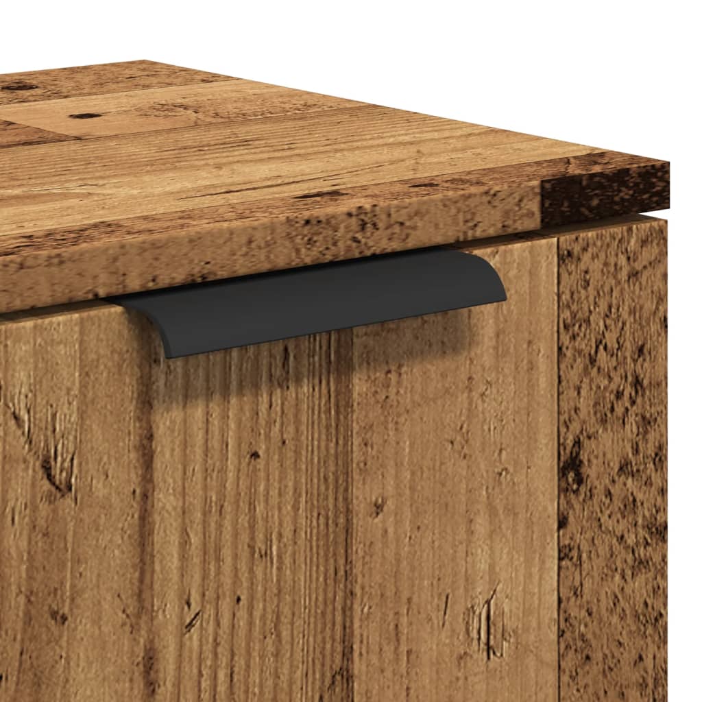 Sideboard Old Wood 90.5x30x70 cm Engineered Wood