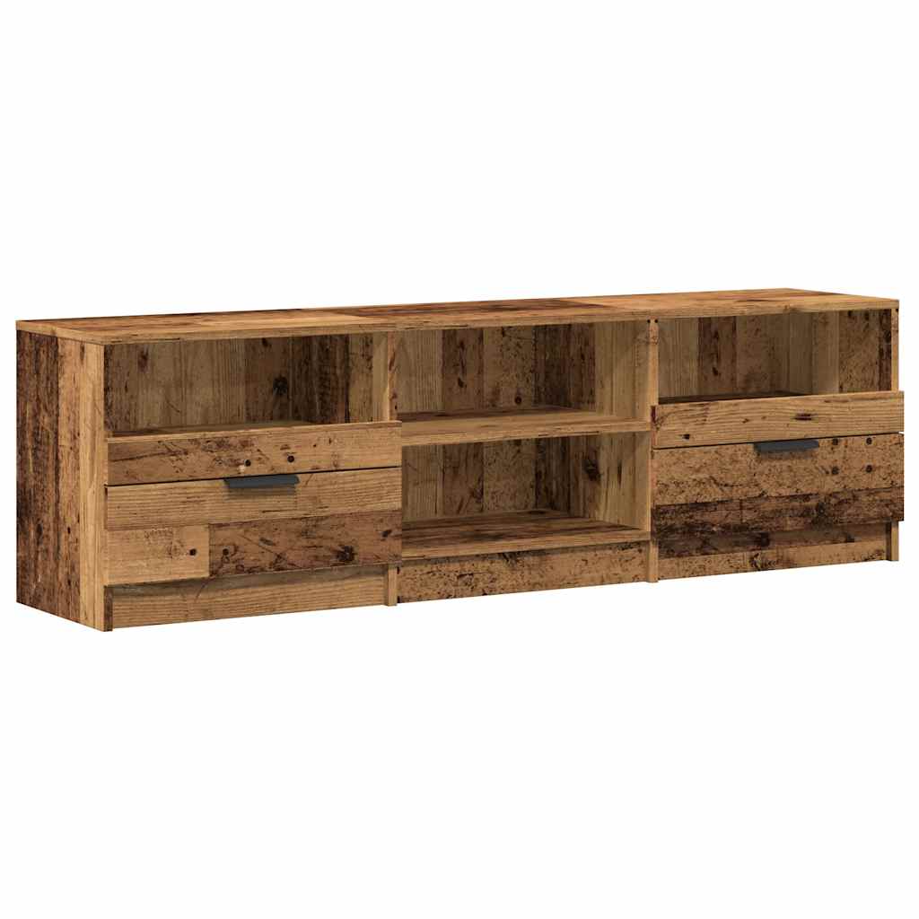 TV Cabinet Old Wood 150x33,5x45 cm Engineered Wood