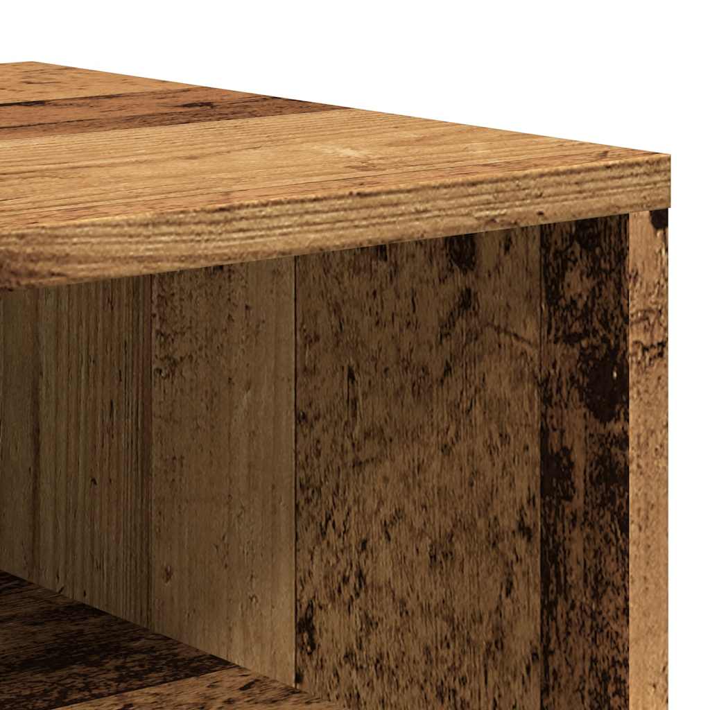 TV Cabinet Old Wood 150x33,5x45 cm Engineered Wood