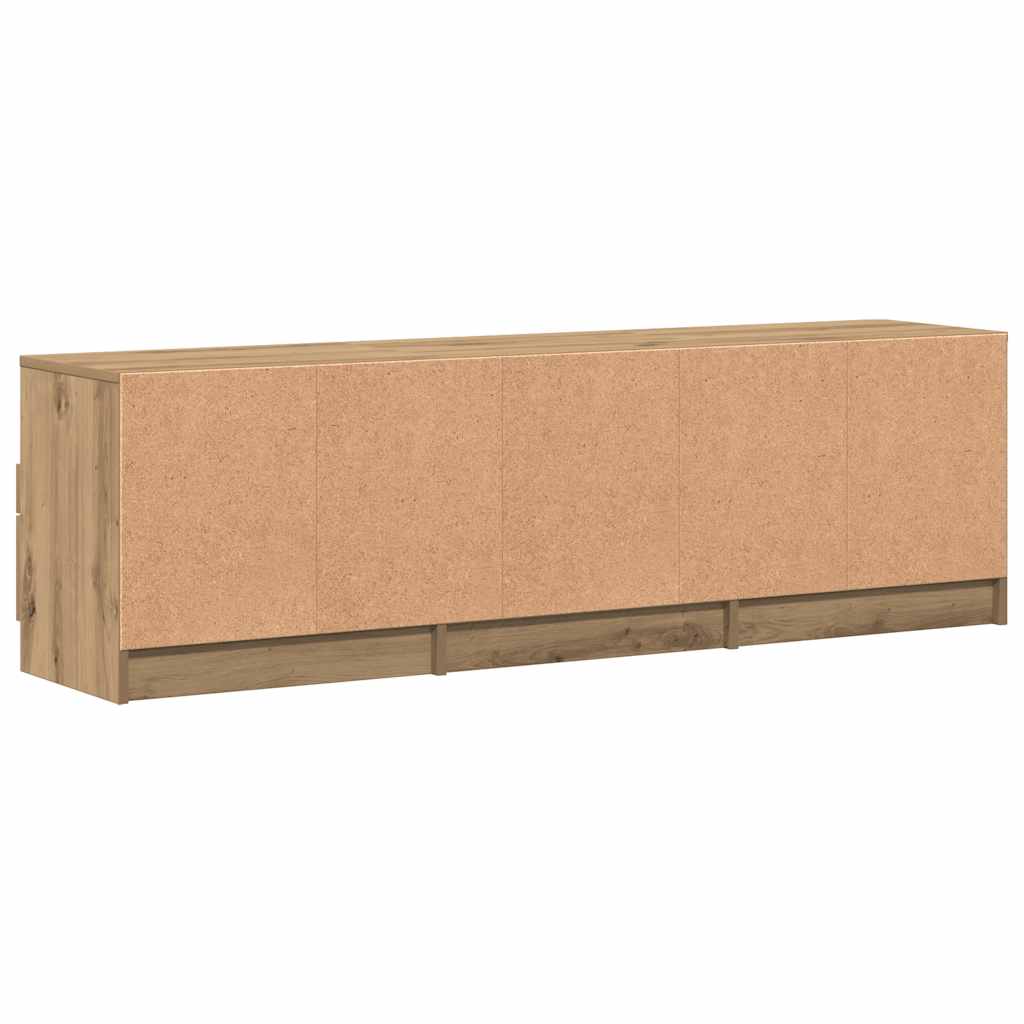 TV Cabinet Artisan Oak 150x33,5x45 cm Engineered Wood