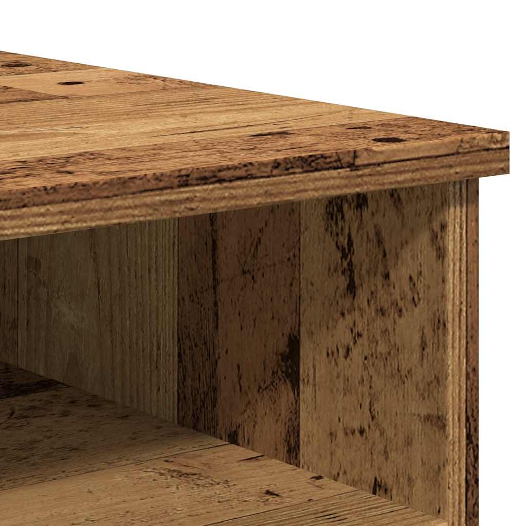 TV Cabinet Old Wood 80x35x36,5 cm Engineered Wood