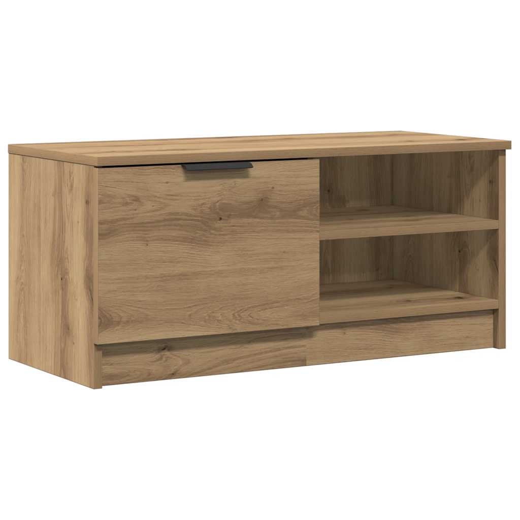 TV Cabinet Artisan Oak 80x35x36,5 cm Engineered Wood