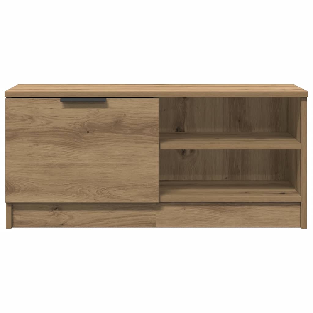 TV Cabinet Artisan Oak 80x35x36,5 cm Engineered Wood