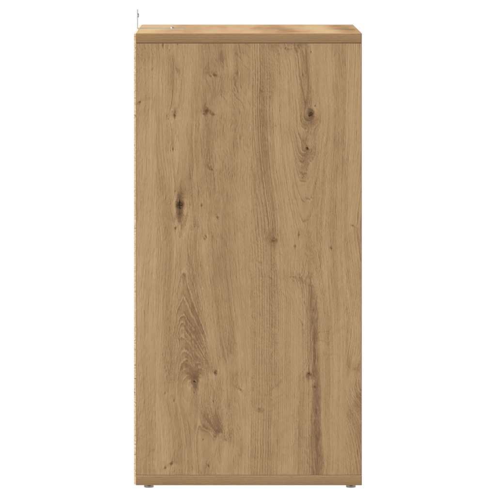 TV Cabinet Artisan Oak 80x35x36,5 cm Engineered Wood