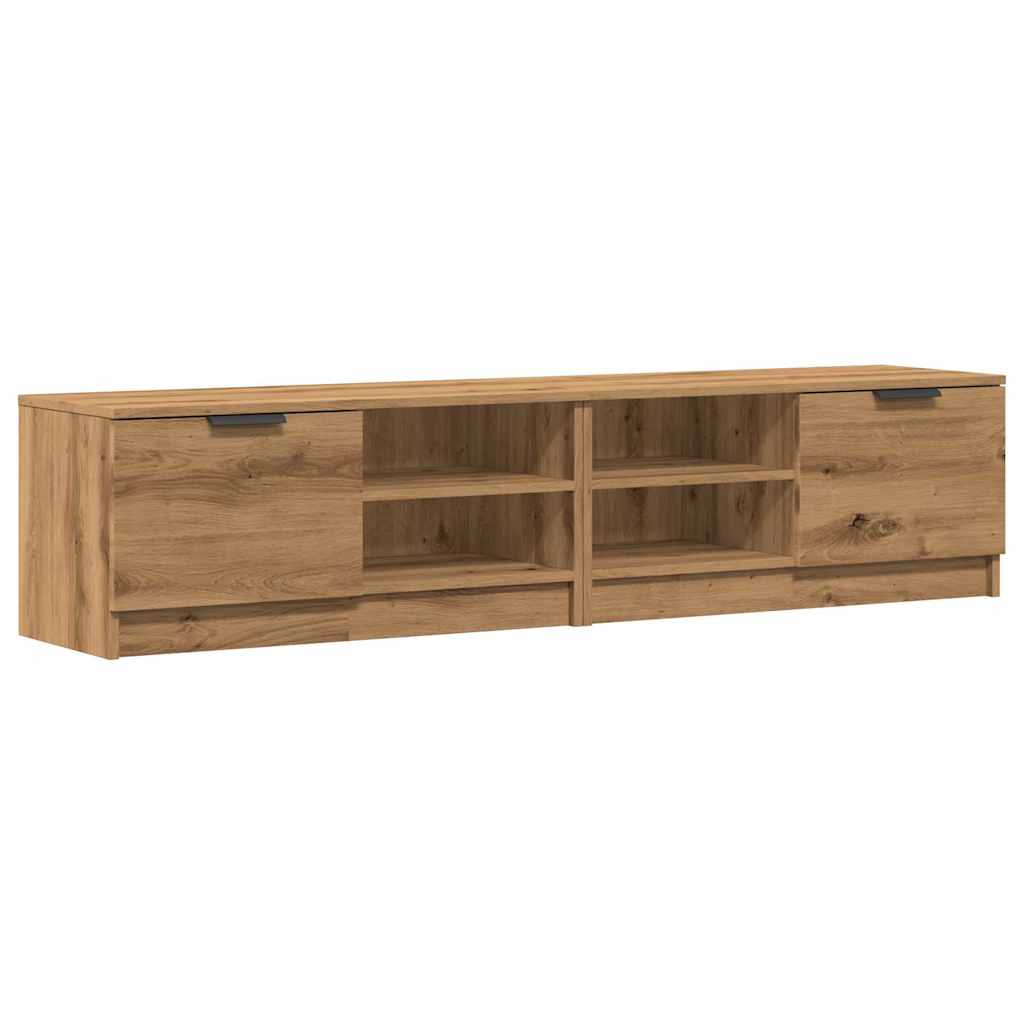 vidaXL TV Cabinets 2 pcs Artisan Oak 80x35x36.5 cm Engineered Wood