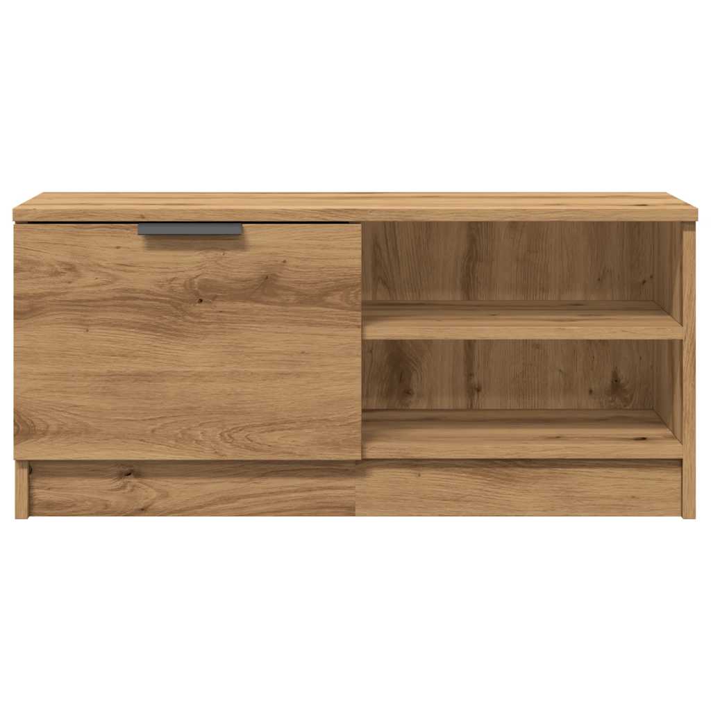 vidaXL TV Cabinets 2 pcs Artisan Oak 80x35x36.5 cm Engineered Wood