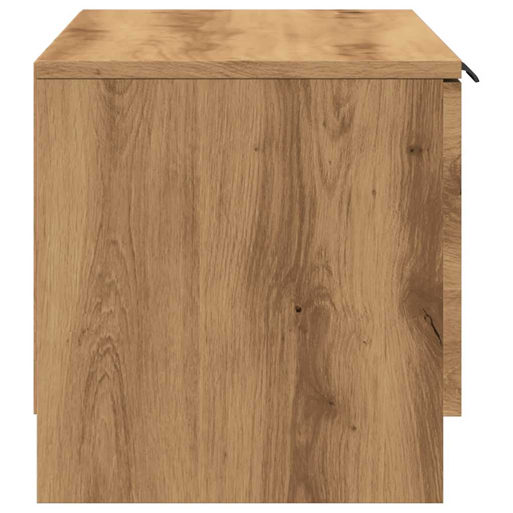 vidaXL TV Cabinets 2 pcs Artisan Oak 80x35x36.5 cm Engineered Wood