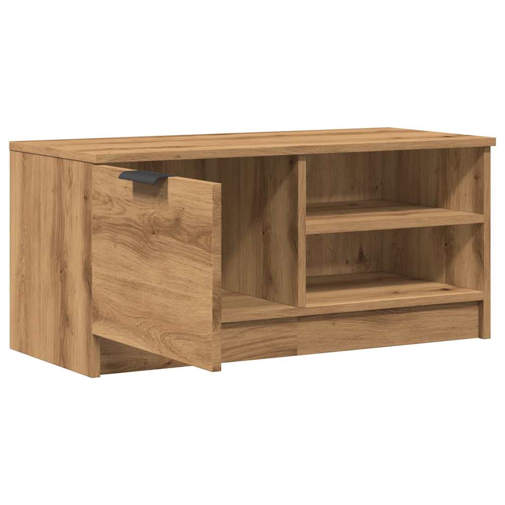 vidaXL TV Cabinets 2 pcs Artisan Oak 80x35x36.5 cm Engineered Wood