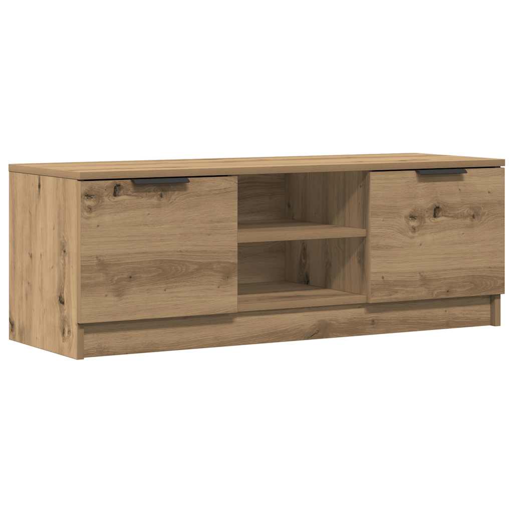 TV Cabinet Artisan Oak 102x35x36,5 cm Engineered Wood