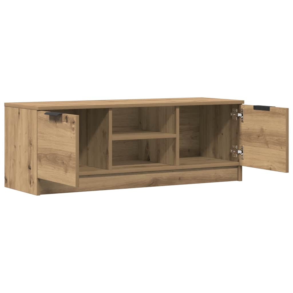 TV Cabinet Artisan Oak 102x35x36,5 cm Engineered Wood