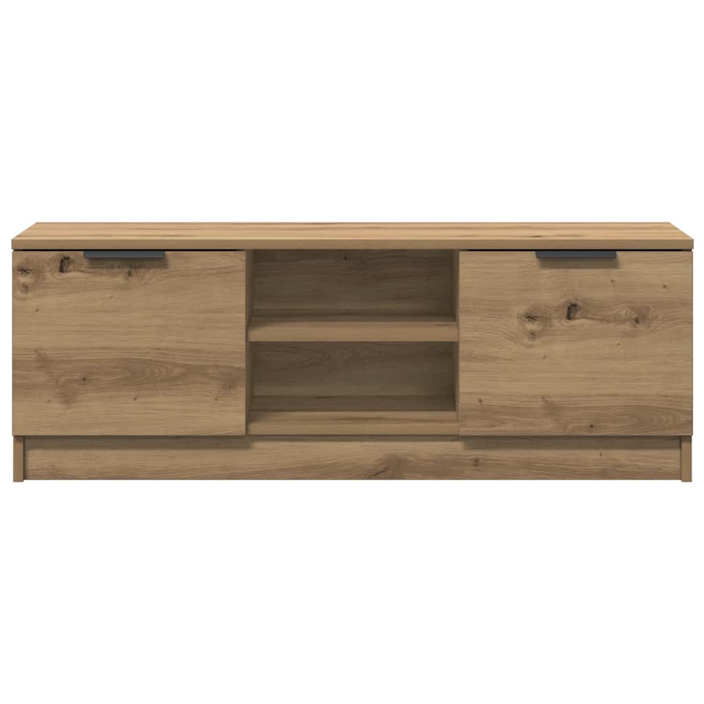 TV Cabinet Artisan Oak 102x35x36.5 cm Engineered Wood