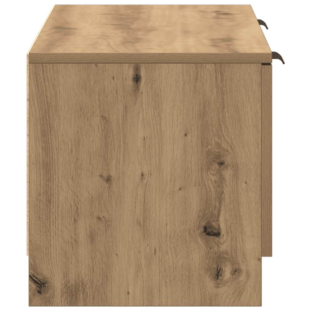 TV Cabinet Artisan Oak 102x35x36,5 cm Engineered Wood