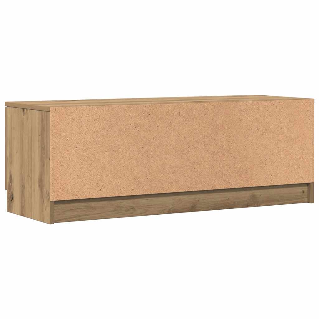 TV Cabinet Artisan Oak 102x35x36.5 cm Engineered Wood