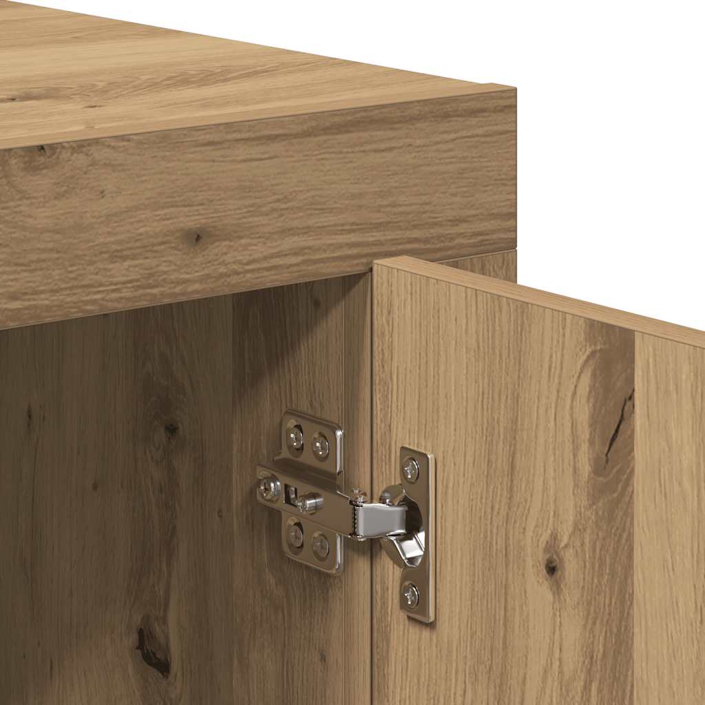 Sideboard Artisan Oak 80x40x75 cm Engineered Wood