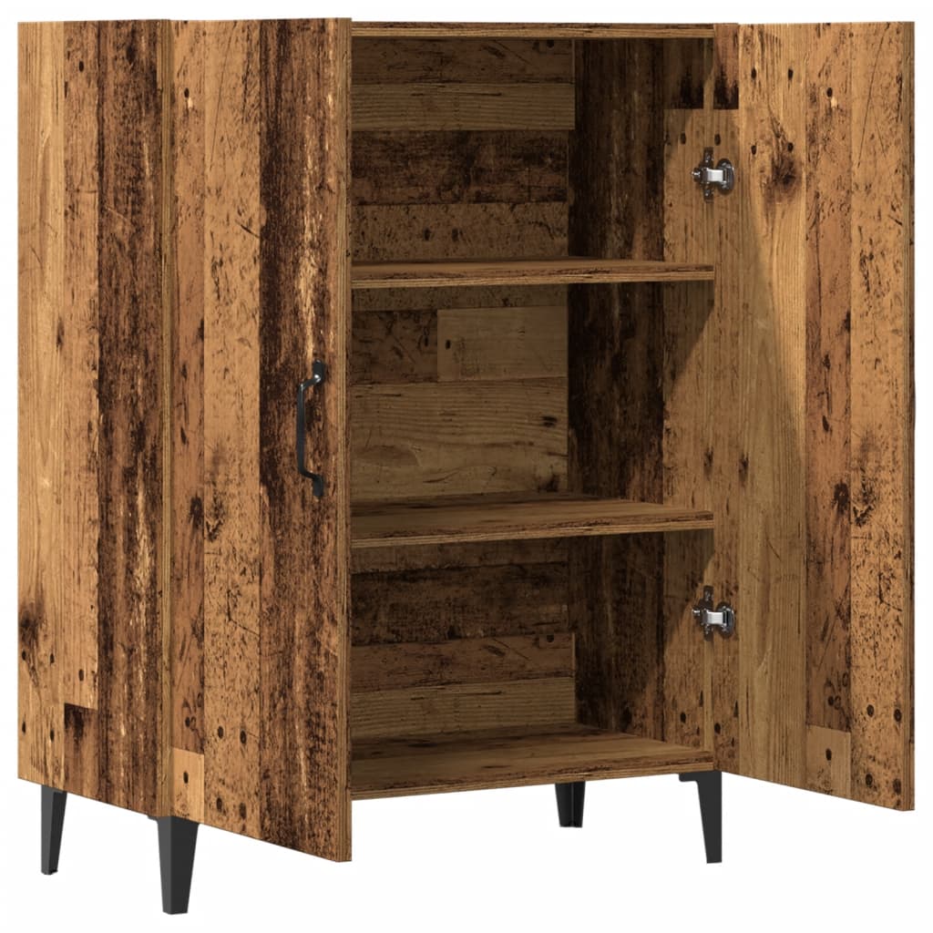 Sideboard Old Wood 70x34x90 cm Engineered Wood