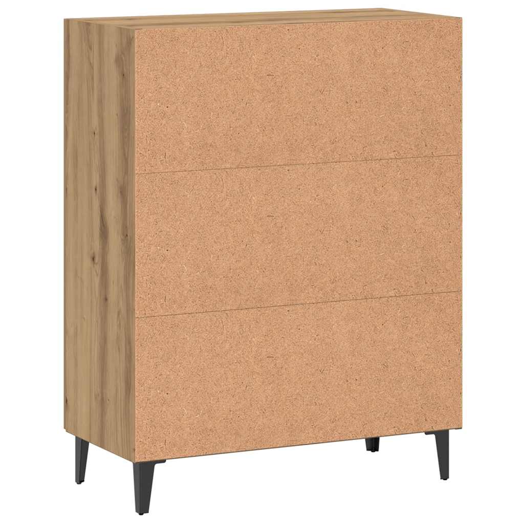Sideboard Artisan Oak 70x34x90 cm Engineered Wood