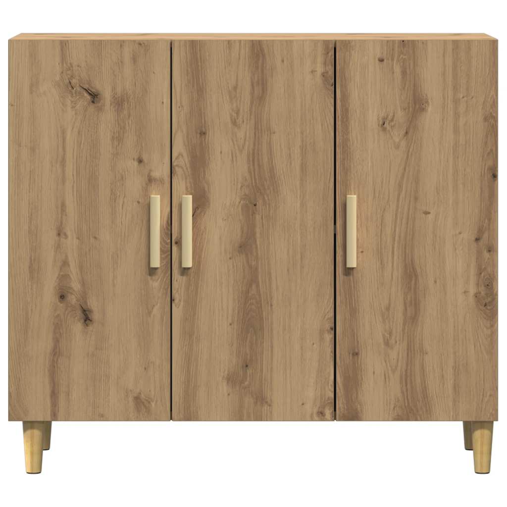 Sideboard Artisan Oak 90x34x80 cm Engineered Wood