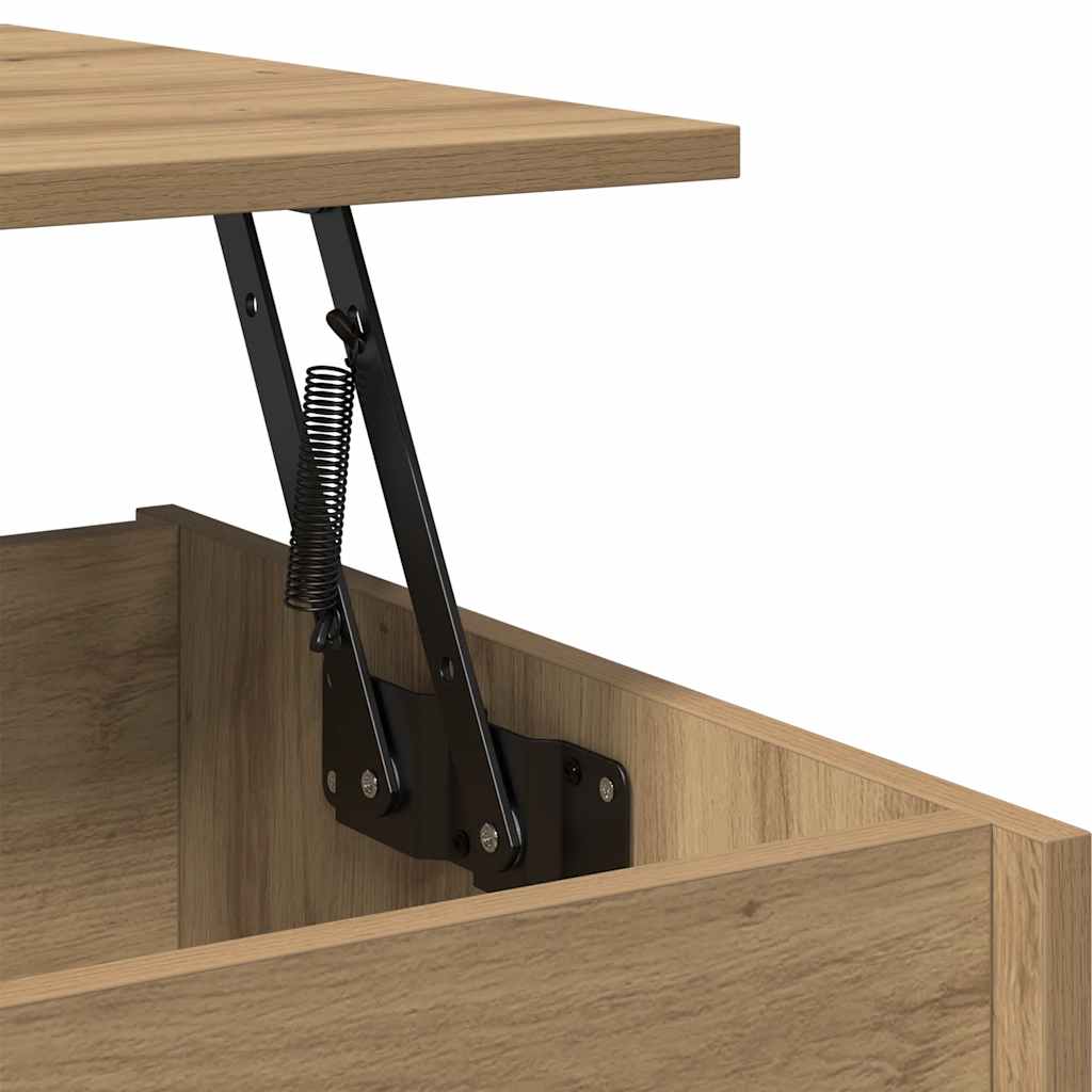 Coffee Table Artisan Oak 80x50,5x41,5 cm Engineered Wood