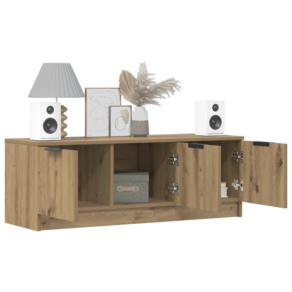 TV Cabinet Artisan Oak 102x35x36,5 cm Engineered Wood