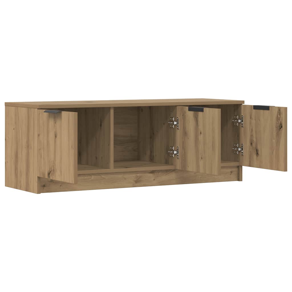 TV Cabinet Artisan Oak 102x35x36,5 cm Engineered Wood