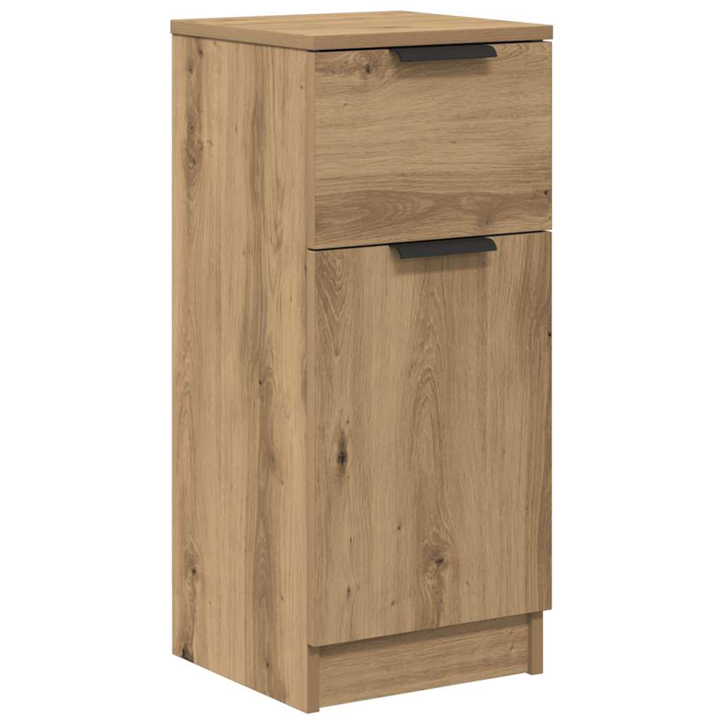 Sideboard Artisan Oak 30x30x70 cm Engineered Wood