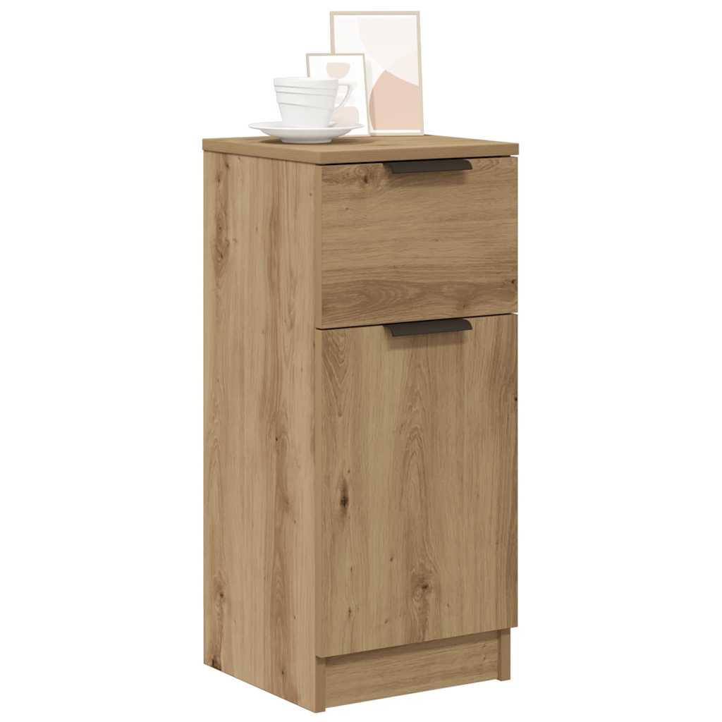 Sideboard Artisan Oak 30x30x70 cm Engineered Wood