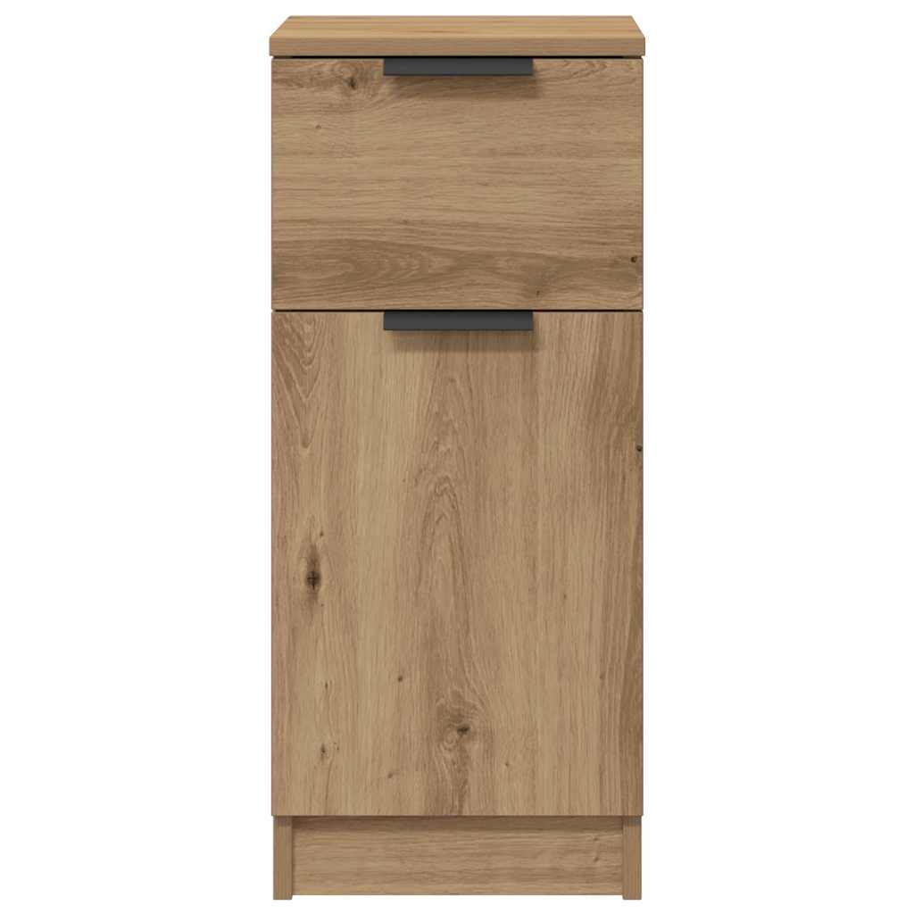 Sideboard Artisan Oak 30x30x70 cm Engineered Wood