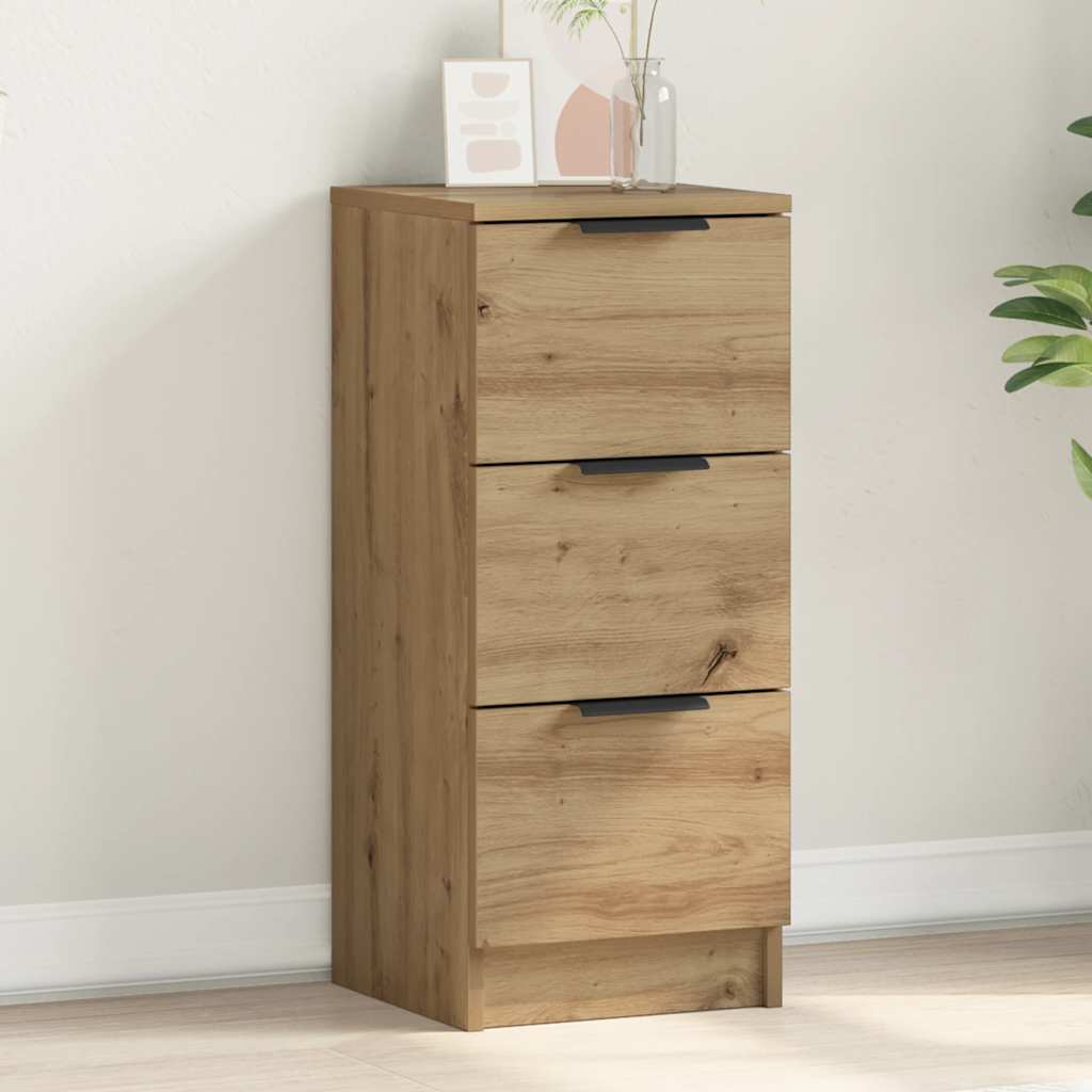 Sideboard Artisan Oak 30x30x70 cm Engineered Wood