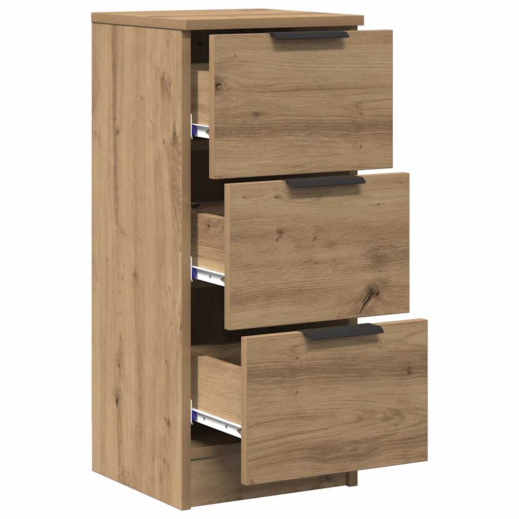 Sideboards 2 pcs Artisan Oak 30x30x70 cm Engineered Wood