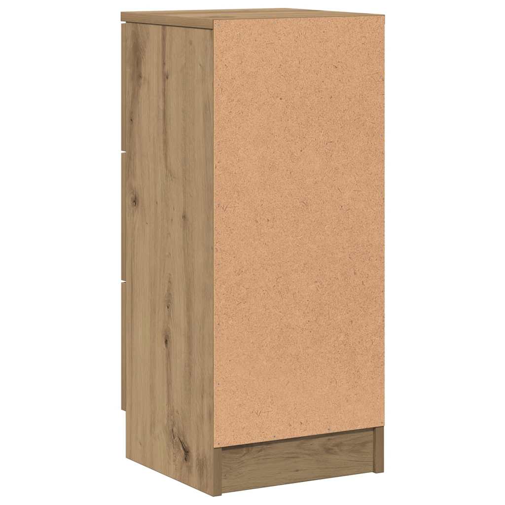 Sideboards 2 pcs Artisan Oak 30x30x70 cm Engineered Wood