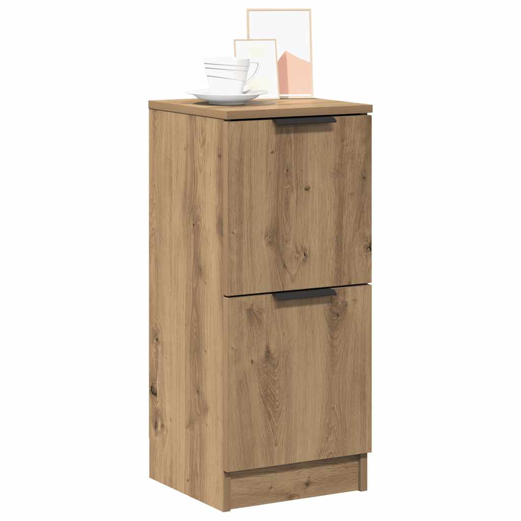 Sideboard Artisan Oak 30x30x70 cm Engineered Wood