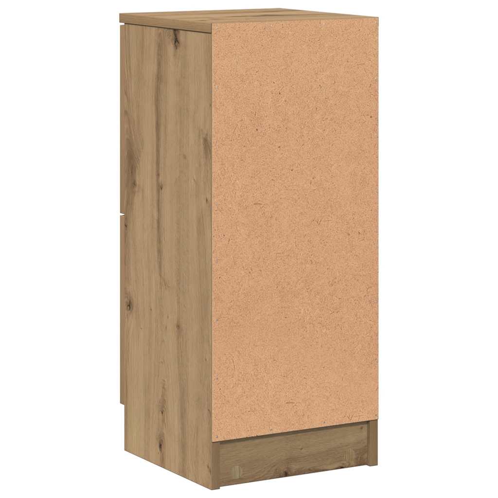 Sideboard Artisan Oak 30x30x70 cm Engineered Wood