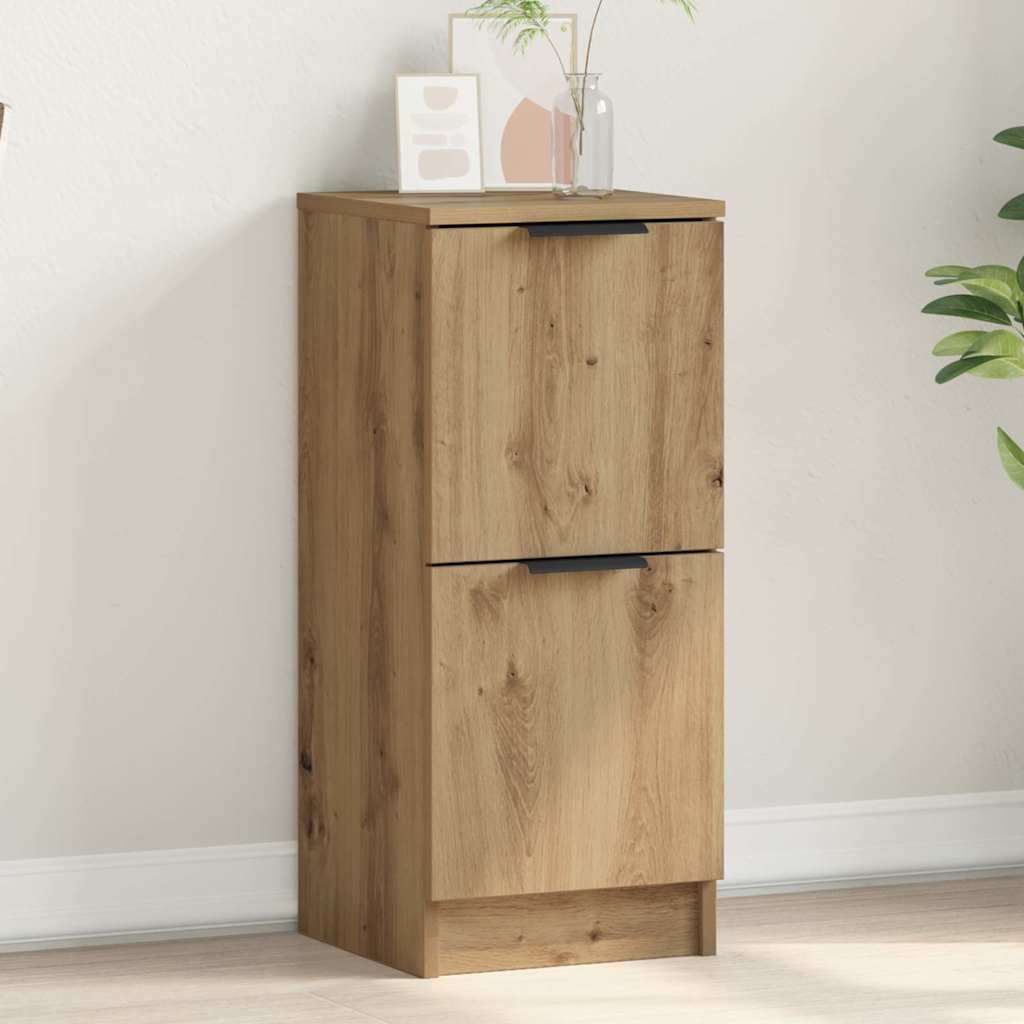 Sideboard Artisan Oak 30x30x70 cm Engineered Wood