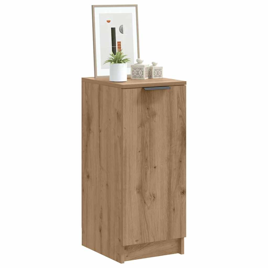 Shoe Cabinet Artisan Oak 29,5x35x70 cm Engineered Wood