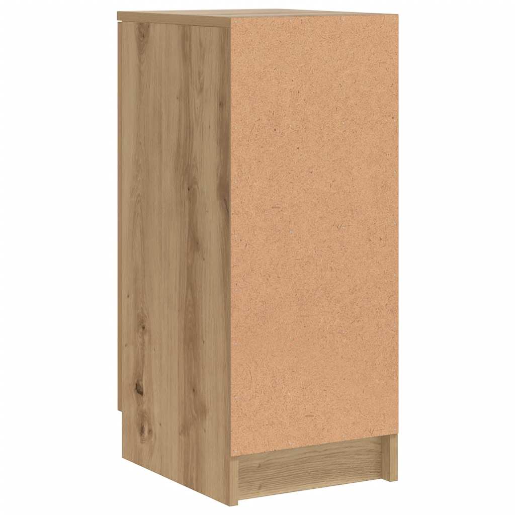 Shoe Cabinet Artisan Oak 29,5x35x70 cm Engineered Wood
