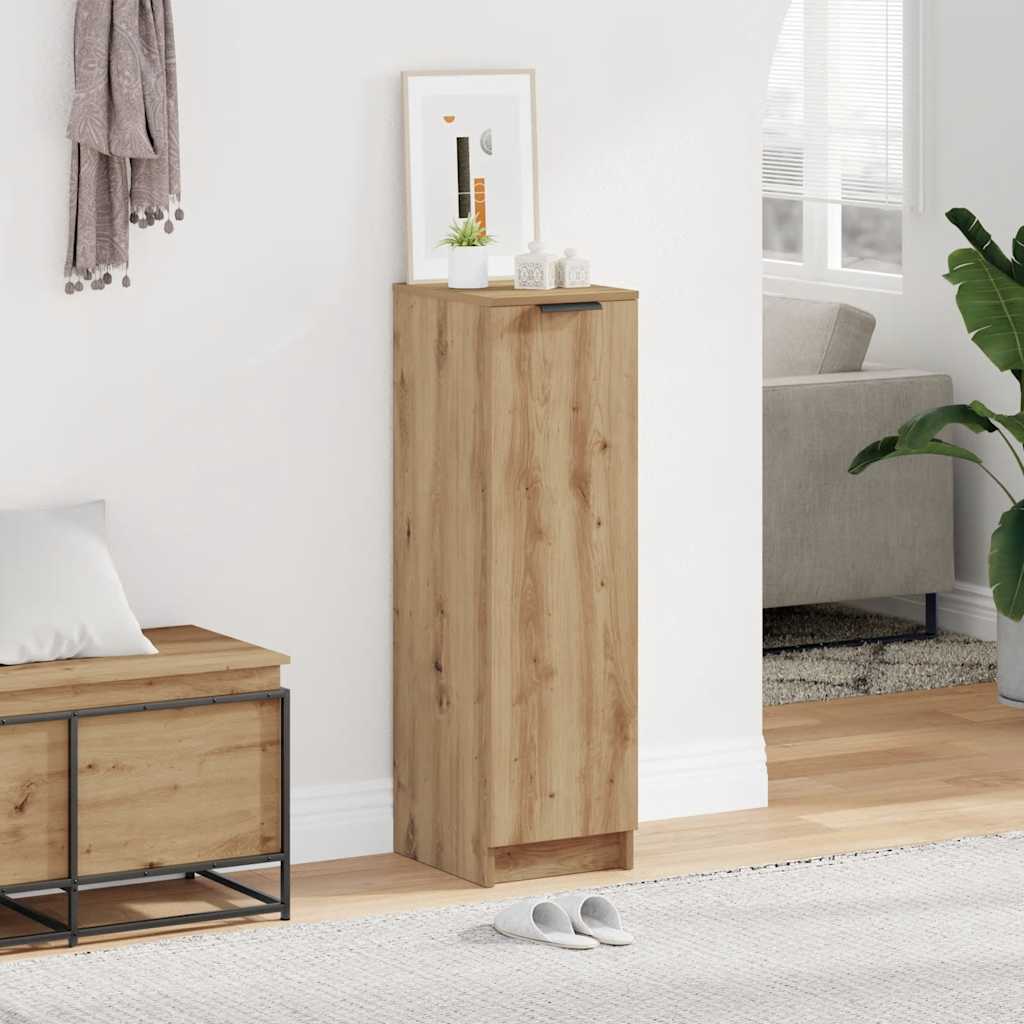 Shoe Cabinet Artisan Oak 29,5x35x100,5 cm Engineered Wood
