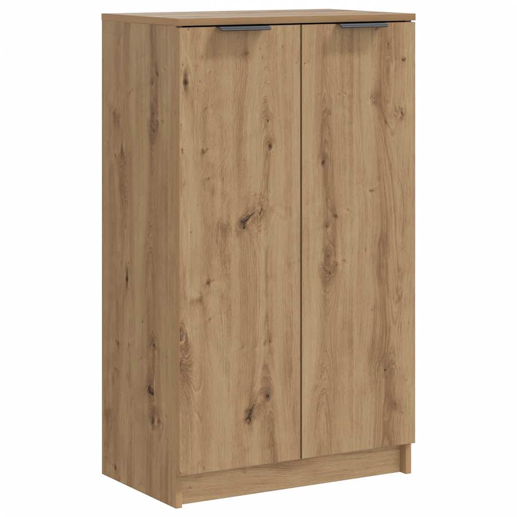 Shoe Cabinet Artisian Oak 59x35x100,5 cm Engineered Wood