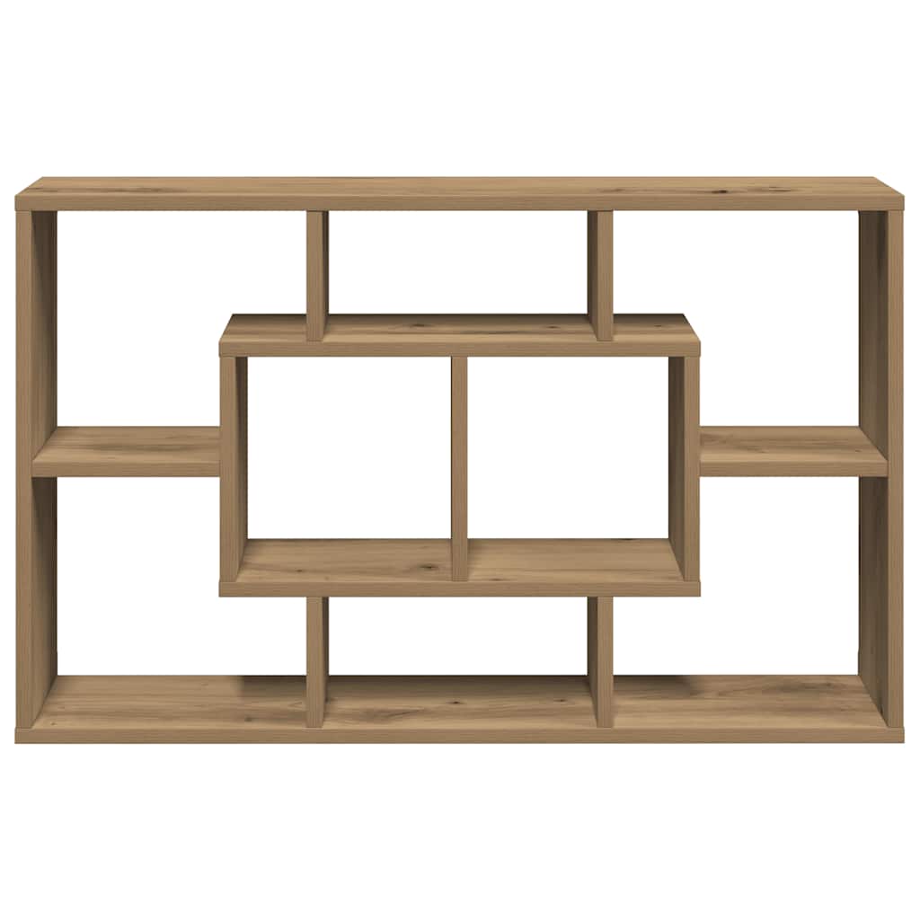 Wall Shelf Artisan Oak 85x16x52.5 cm Engineered Wood