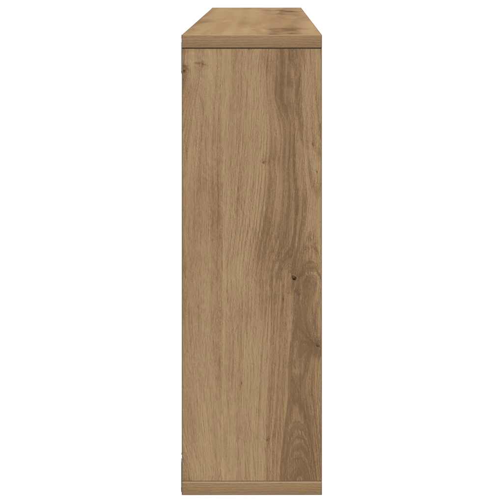 Wall Shelf Artisan Oak 85x16x52.5 cm Engineered Wood