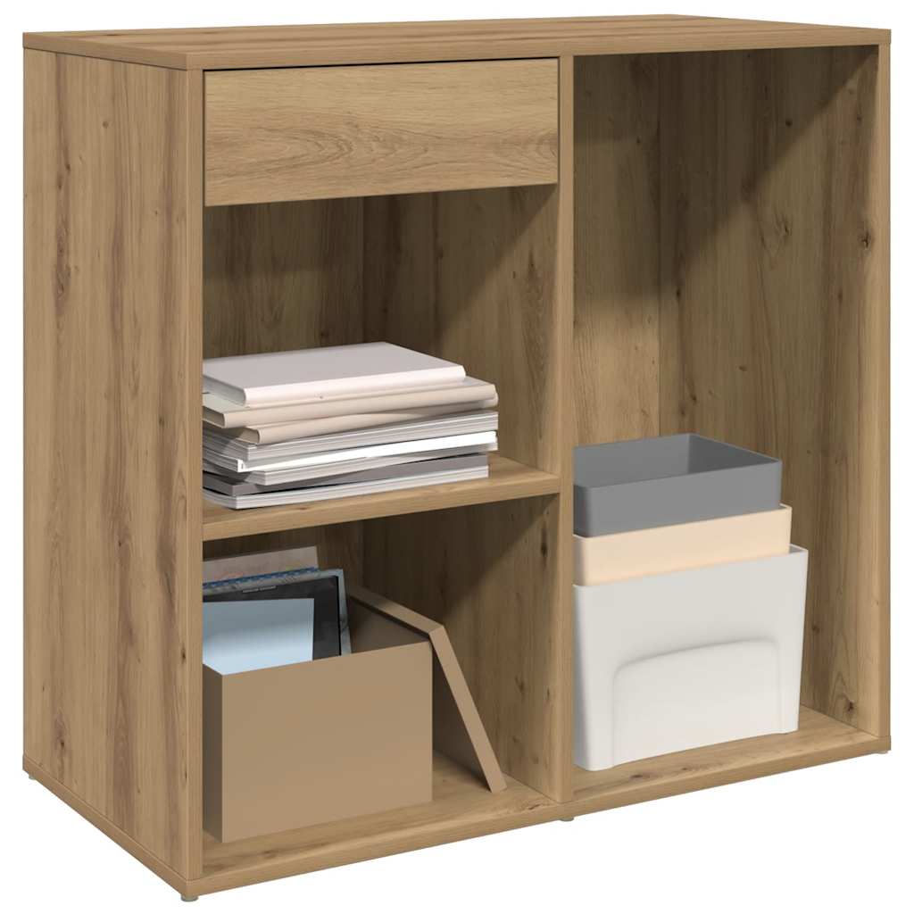 Cosmetic Cabinet Artisan Oak 80x40x75 cm Engineered Wood