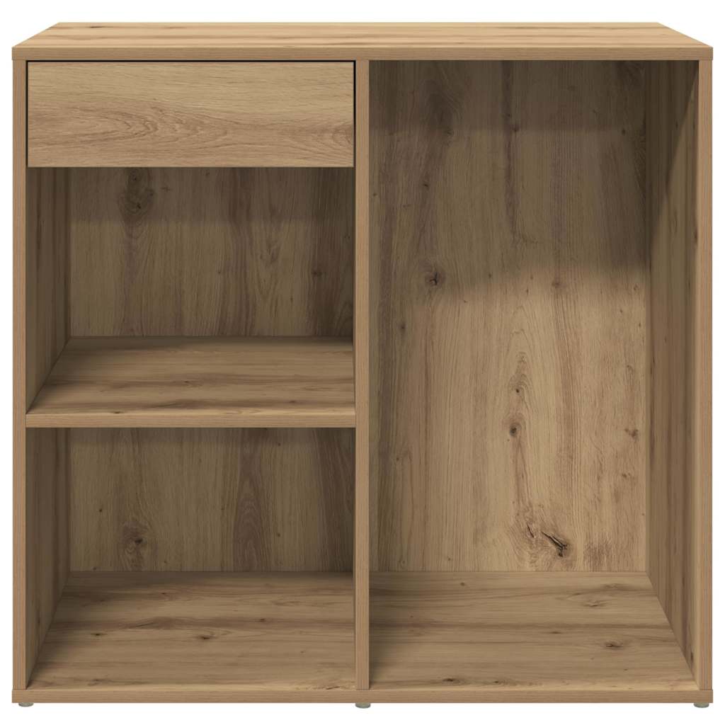 Cosmetic Cabinet Artisan Oak 80x40x75 cm Engineered Wood