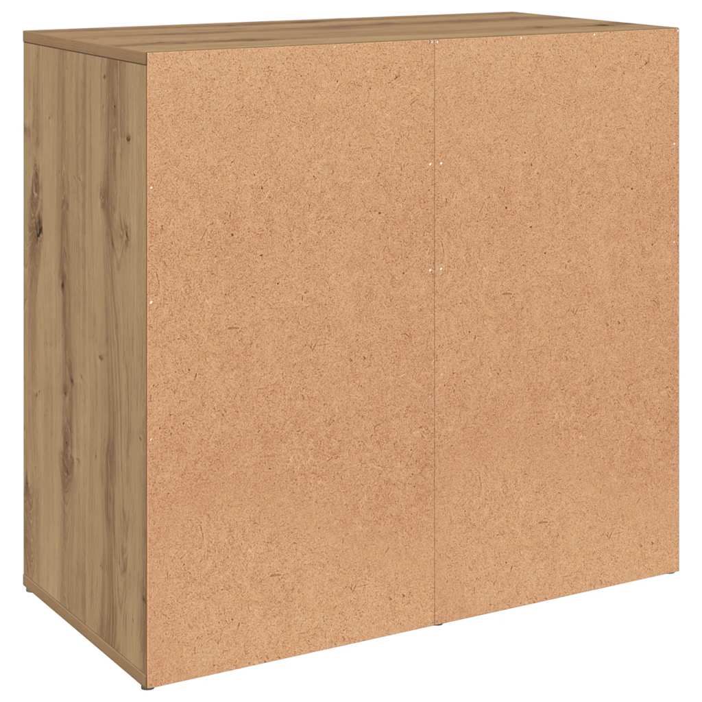 Cosmetic Cabinet Artisan Oak 80x40x75 cm Engineered Wood