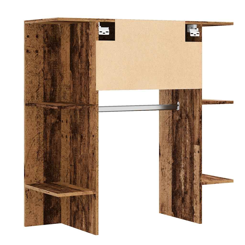 Hallway Cabinet Old Wood 97.5x37x99 cm Engineered Wood