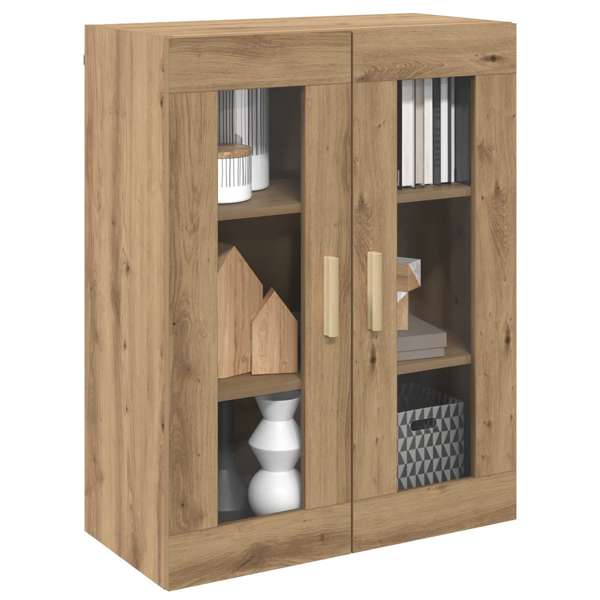 Hanging Wall Cabinet Artisian Oak 69,5x34x90 cm
