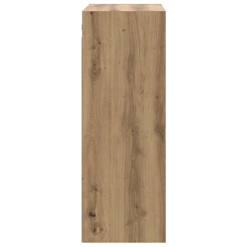 Hanging Wall Cabinet Artisan Oak 69.5x32.5x90 cm